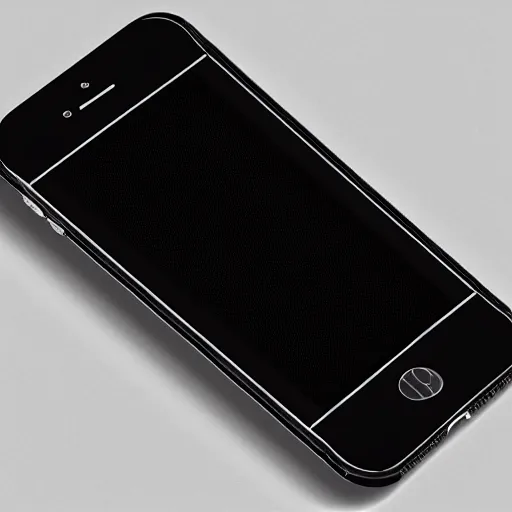 Prompt: The iPhone, designed by Herman Miller