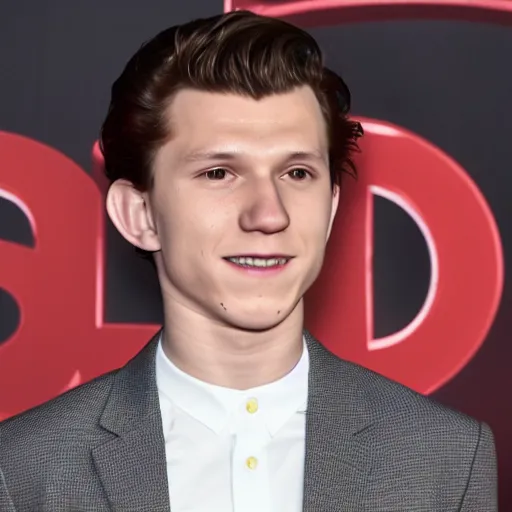 Image similar to tom holland, logo