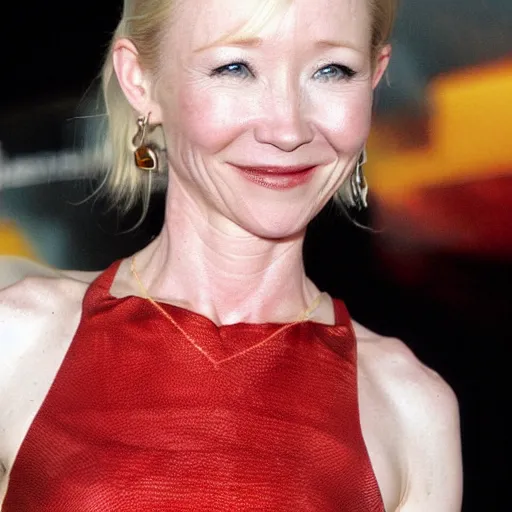 Prompt: anne heche in a deadly car accident