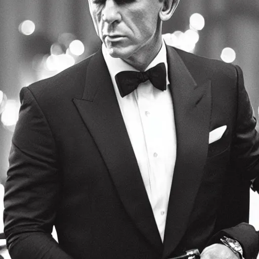 Image similar to james bond by zack snyder