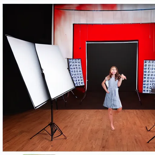 Prompt: professional studio photo of dairy poppins