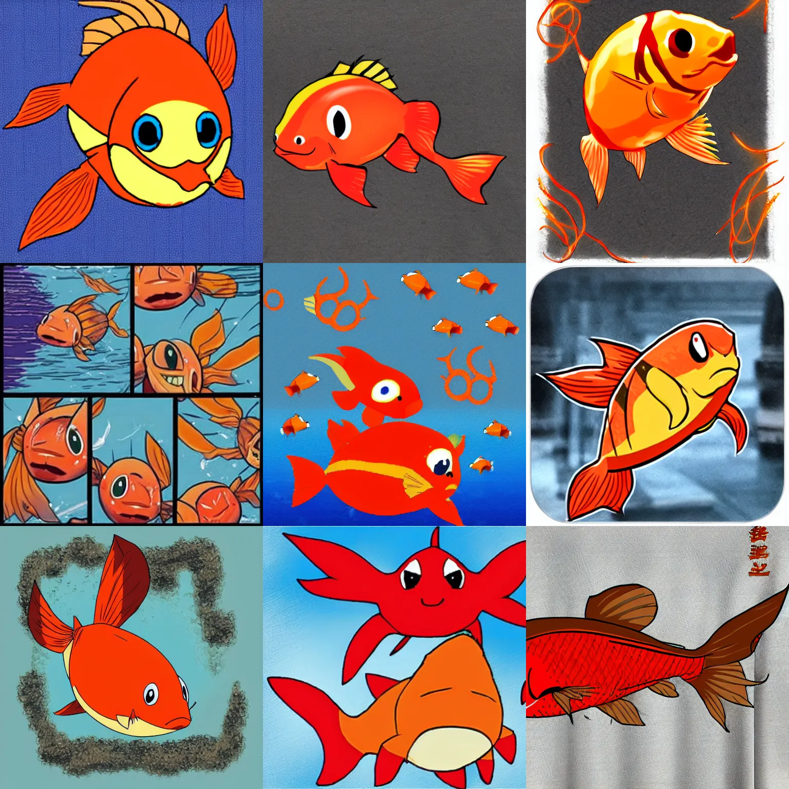 Prompt: Supreme leader Magikarp