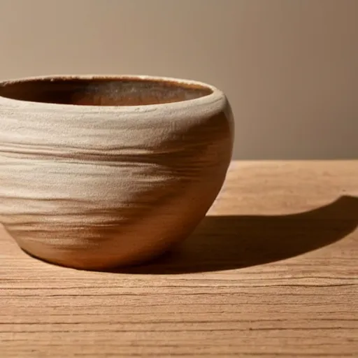 Image similar to ceramic set on a chiseled wooden table