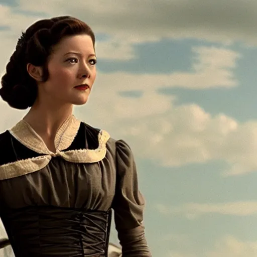 Image similar to film still of mary elizabeth winstead in gone with the wind 2 ( 2 0 3 4 )