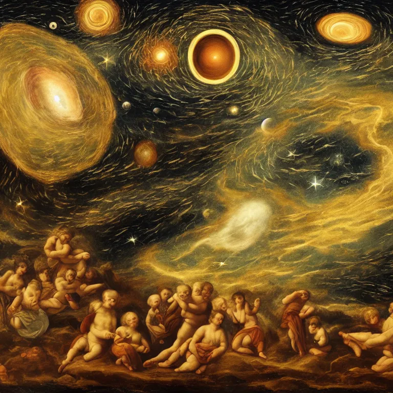 Image similar to the day before the birth of the universe