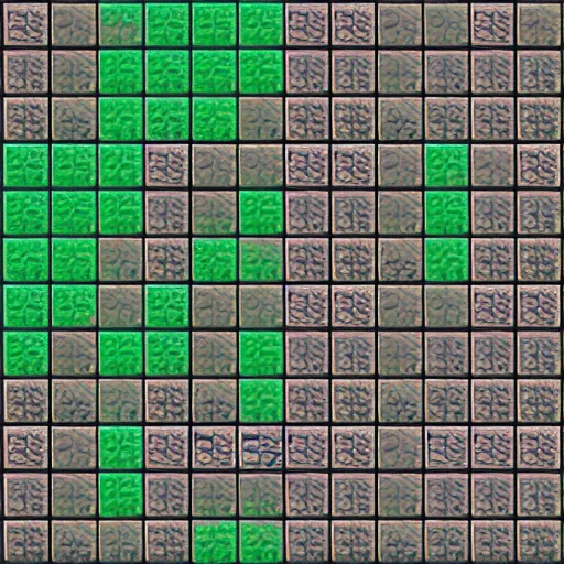 Image similar to tileset for a fantasy game, grid