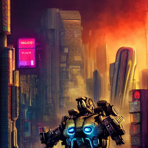 Image similar to beautiful detailed movie poster photograph, urban gang of drug dealing robot mecha dinosaurs, cyberpunk, city, crime, dystopian, graffiti, cgi, dark