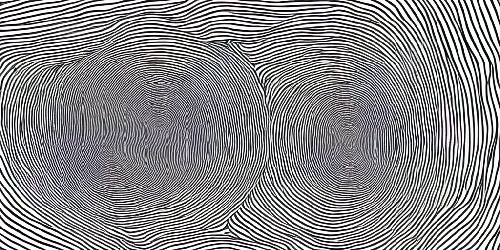 Image similar to illusion lines