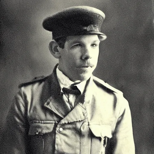 Prompt: thirty years old lee evans as a ( ( sad ) ), ( ( whimsical ) ) 1 9 th century eastern european postman / no facial hair. detailed soft focus interesting lights, portrait by nancy ekholm burkert