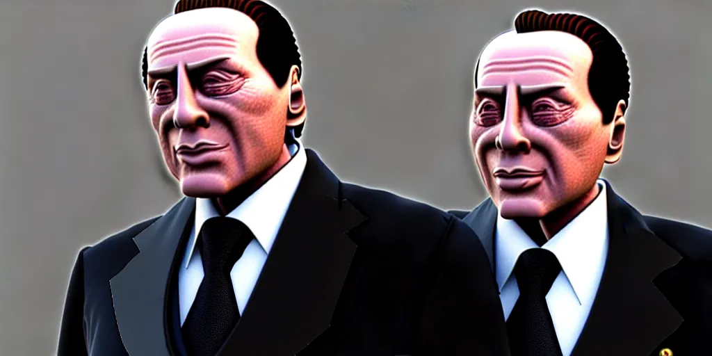 Image similar to silvio berlusconi as the king of the world, ultrarealistic, 4 k, real engine 5