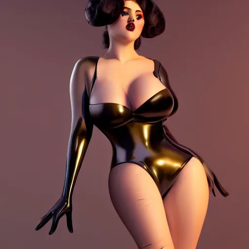 Prompt: curvy feminine hot goth woman with tight nylon or latex gown, classy, cgsociety, photorealistic, sublime, 16k, smooth, sharp focus, ArtStation, hyperdetailed, volumetric lighting