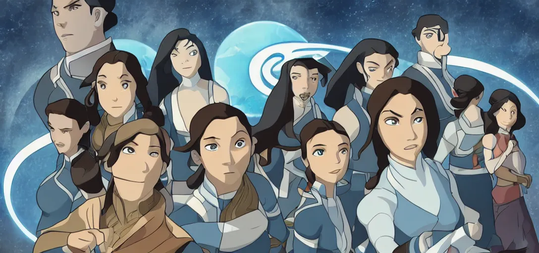 Image similar to The new Avatar after Korra