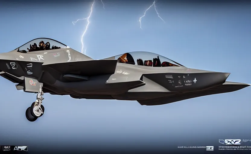 Prompt: pa - 2 0 0 and f 3 5 and av 8 8 replica, top gun maverick, real aircrafts references, realistic paint job, falcon bms, arma 3, dcs world, designed by polestar, photo of war, stunning, shot on 7 0 mm, volumetric lightning, trending on instagram, by award winning photographer, symmetrical features