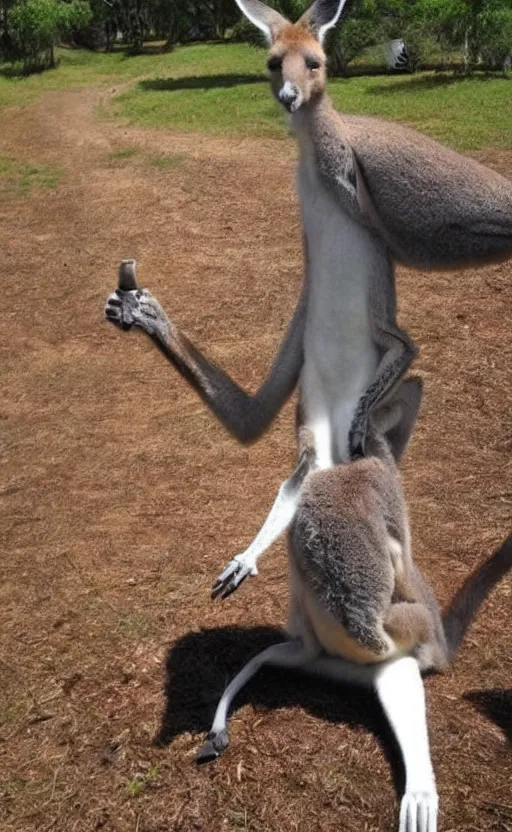 Prompt: kangaroo tinder profile