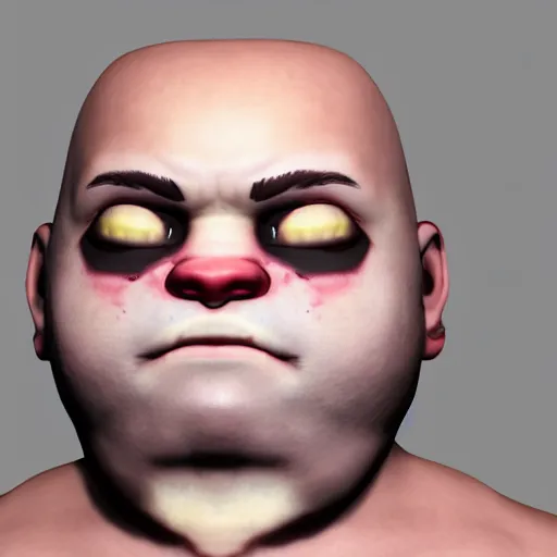 Prompt: pudge from dota 2, CryEngine, 8k
