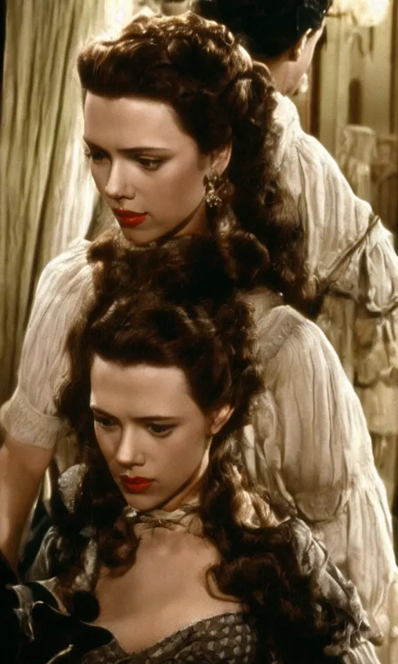 Image similar to Scarlett Johansson in Gone With the Wind