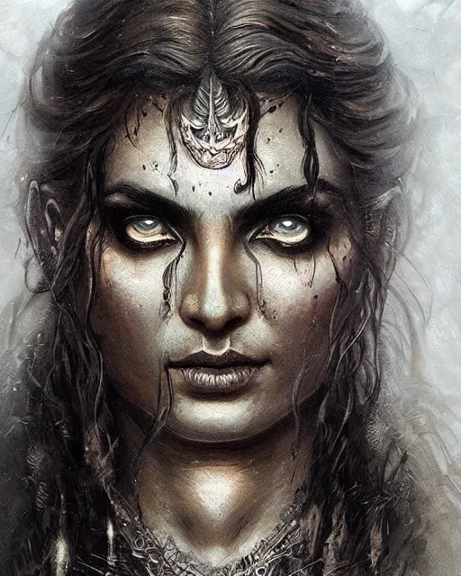 Image similar to shiva, hyper realistic face, beautiful eyes, fantasy art, in the style of greg rutkowski, intricate, hyper detailed, smooth