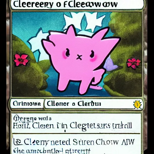 Image similar to clefairy in the shadow isles