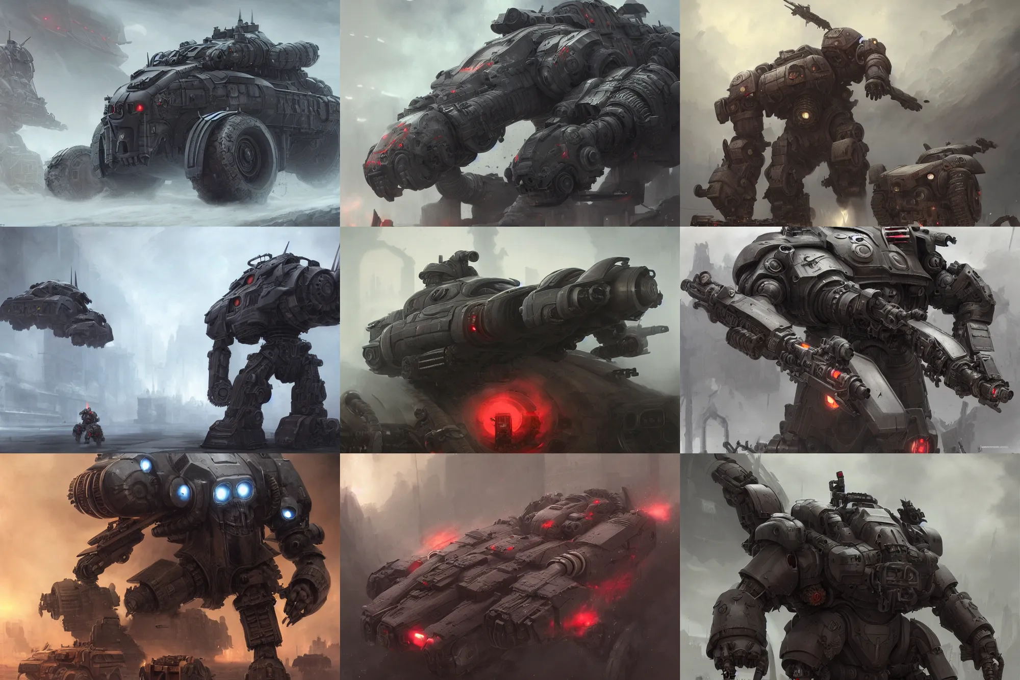 kerberos panzer car, jin - roh, helghast, d & d, sci - | Stable ...