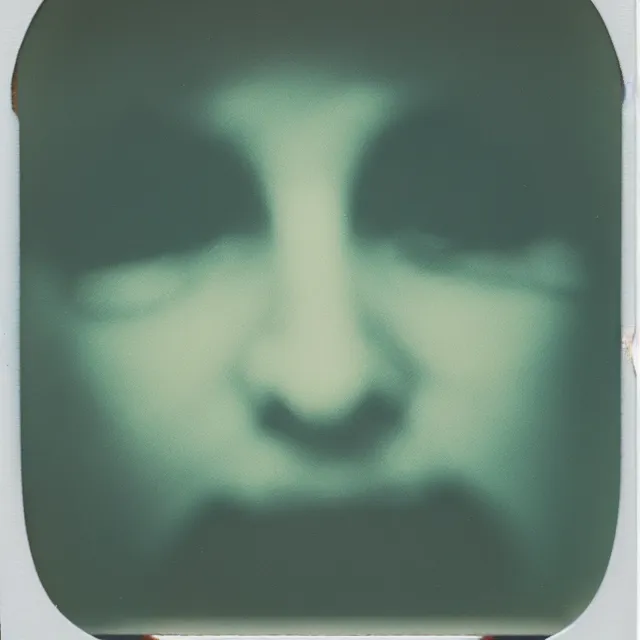 Prompt: a polaroid of a human soul, expired film stock