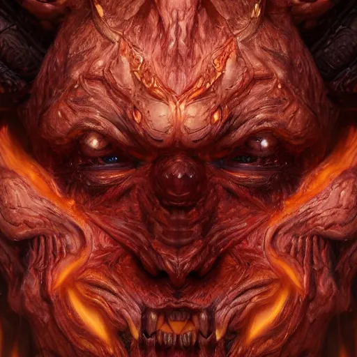 Prompt: Intricate five star Nightmare demon portrait by Tooth Wu, Octane Render, HDR, high detail, Photo realistic, hyperrealism,matte finish, high contrast, 3d depth, masterpiece, vivid and vibrant colors, enhanced light effect, enhanced eye, CGISociety detail,artstationhd