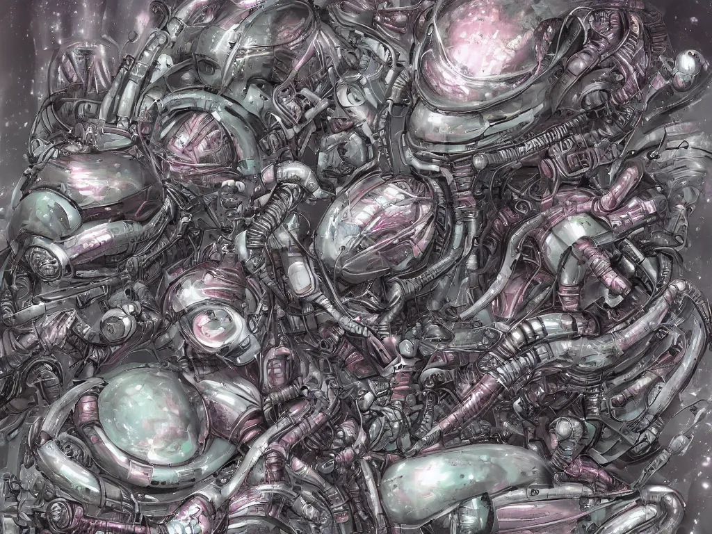 Image similar to detailed, alien kawaii, proxima centuri, scifi, very high complexity
