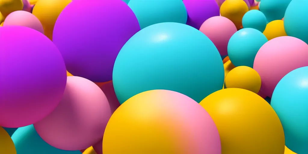 Image similar to A 3d render of pastel colored liquid spheres and lines stick together in a abstract shape. Geometric shaped. render, low angle camera, detailed shading, vray octane, redshift. ray tracing. volumetric lighting. micro details, Hyper detailed, 8K3d, Trending on Artstation. rendered in cinema4d, Hyper realism.