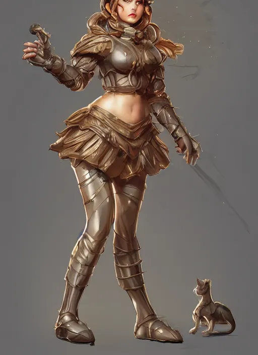 Image similar to beautiful female Dorothy gale, full body character concept, armor, super powers, fantasy, intricate, elegant, highly detailed, digital painting, artstation, concept art, shining, sharp focus, illustration, art by stanley lau