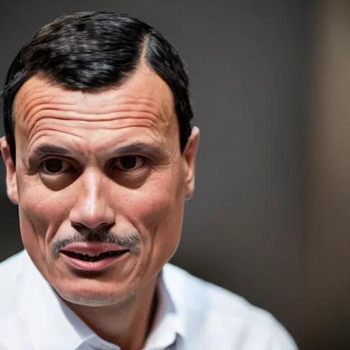 Prompt: spanish president pedro sanchez as hitler