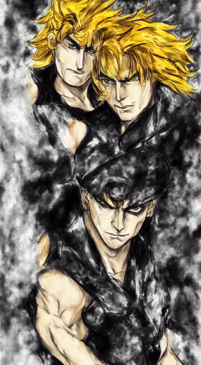 Dio Brando Art Style Gallery