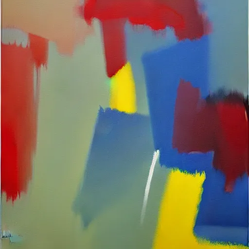 Image similar to painting by Gerhard Richter