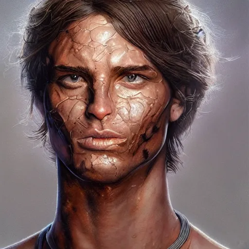 Prompt: portrait of virgil from cat, being built piece by piece, big part of face looks exactly like cat head and torso, photorealistic, highly detailed, hellfire background, artstation, hyper detailed, sharp focus, art by michael whelan, artgerm, greg rutkowski and luis royo, intricate details, 4 k, unreal engine