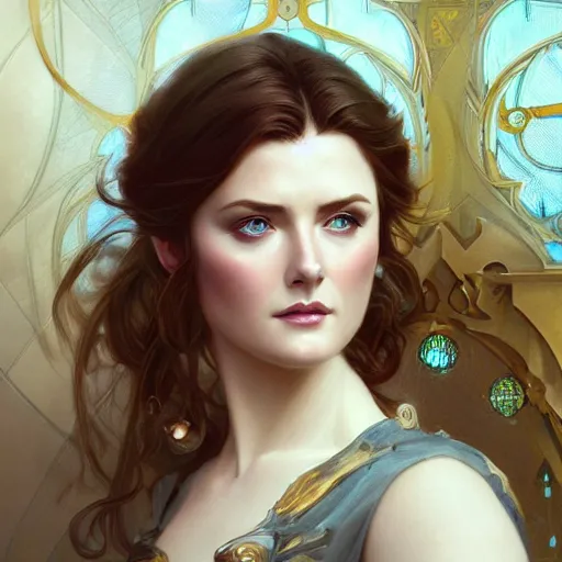 Prompt: beautiful young alexandra breckenridge, closeup, d & d, fantasy, intricate, elegant, highly detailed, digital painting, artstation, concept art, matte, sharp focus, illustration, art by artgerm and greg rutkowski and alphonse mucha