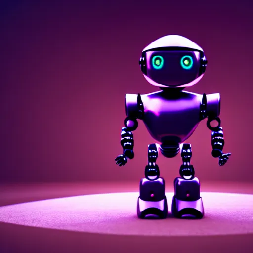 Image similar to a cute little robot. super realistic 8 k render of a dark hooded powerful elegant, cinematic composition