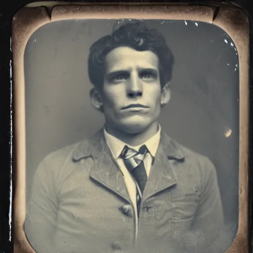 Image similar to tintype photo, teenwolf