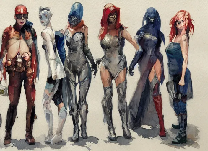 Prompt: concept art of comic con, pinterest, artstation trending, behance, watercolor, by coby whitmore, silver, laser light,