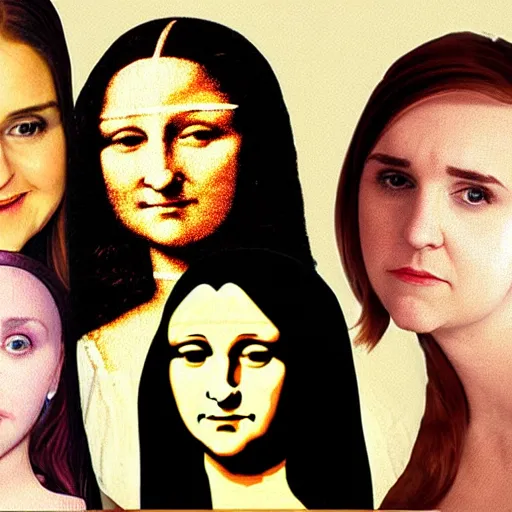 Image similar to monalisa smile, Girls Heart, girls hbo, lena dunham, bff