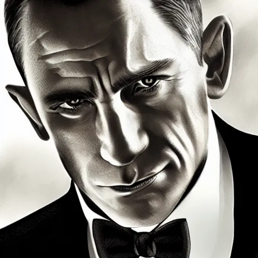 Image similar to james bond by zack snyder