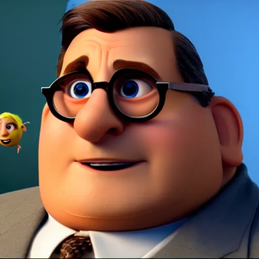 steve carell as a pixar disney character from up ( 2 0 | Stable Diffusion |  OpenArt