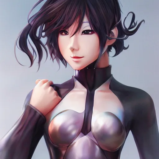 Image similar to anime man,asian features,Character art by artgerm NCSOFT Tsuyoshi Nagano