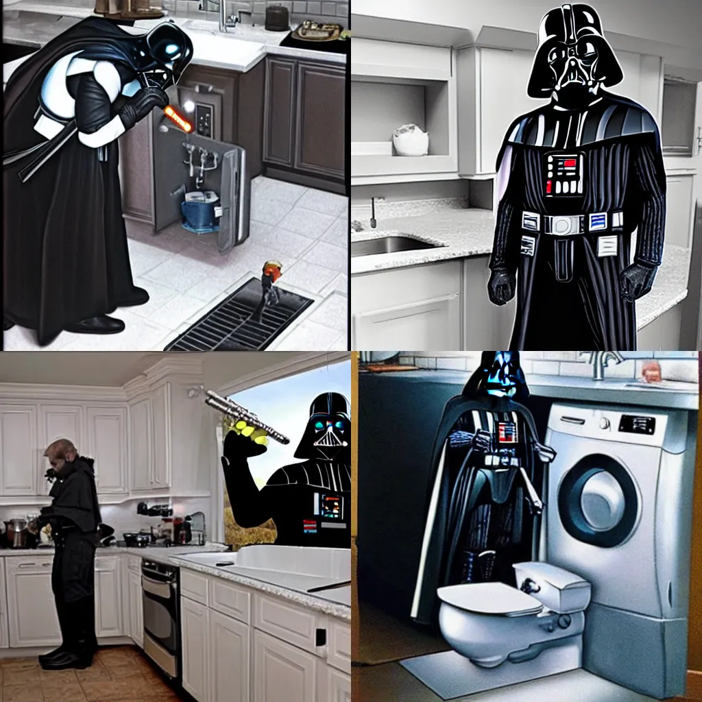 Darth Vader can be helpful in the kitchen • Offbeat Home & Life