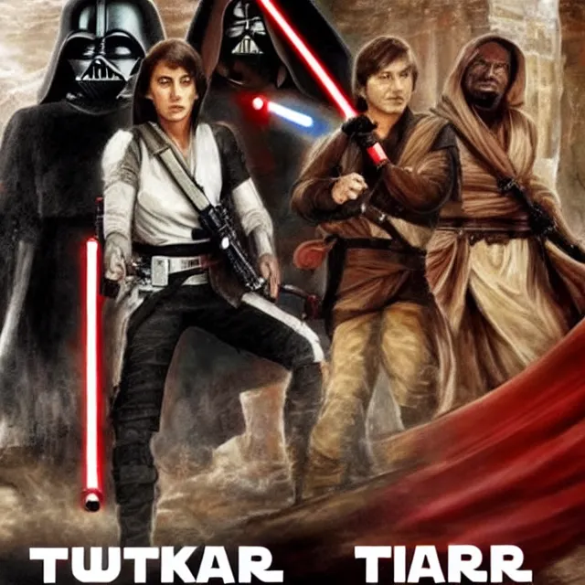 Image similar to turkish star wars