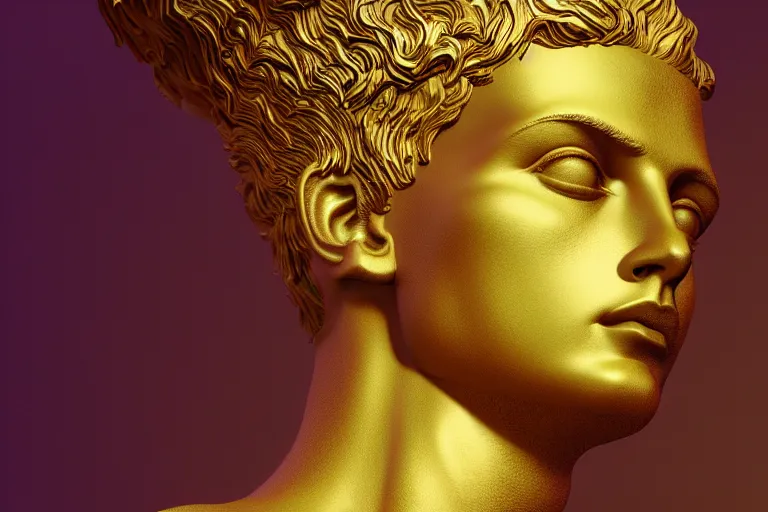 Prompt: stoic statue wearing clothing, vector scape, vaporwave, aesthetic, naturel, hyper detailed, digital art, trending in artstation, cinematic lighting, studio quality, smooth render, unreal engine 5 rendered, octane rendered, art style by klimt and nixeu and ian sprigger and wlop and krenz cushart