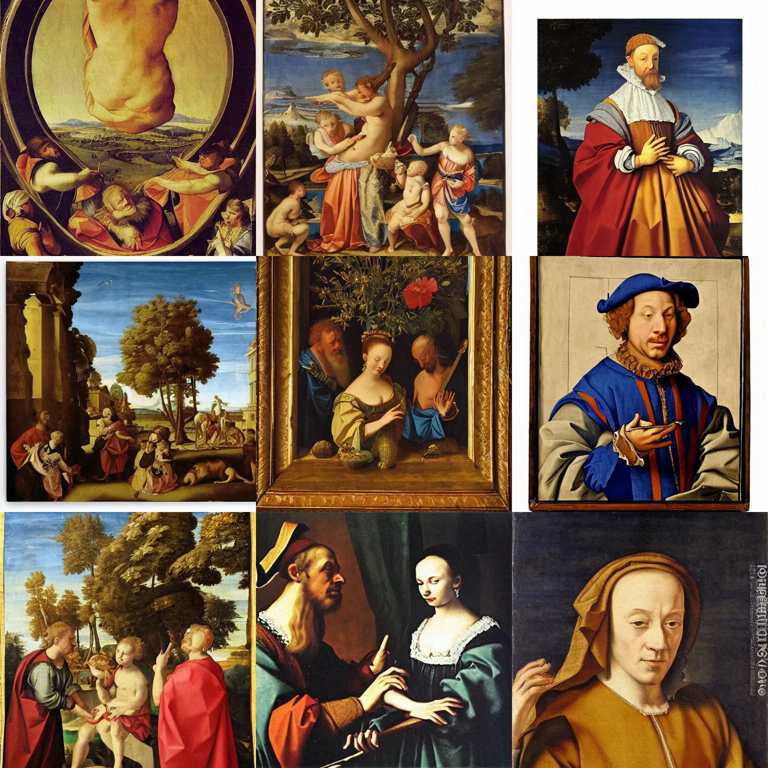 Prompt: an artwork by alessandro allori