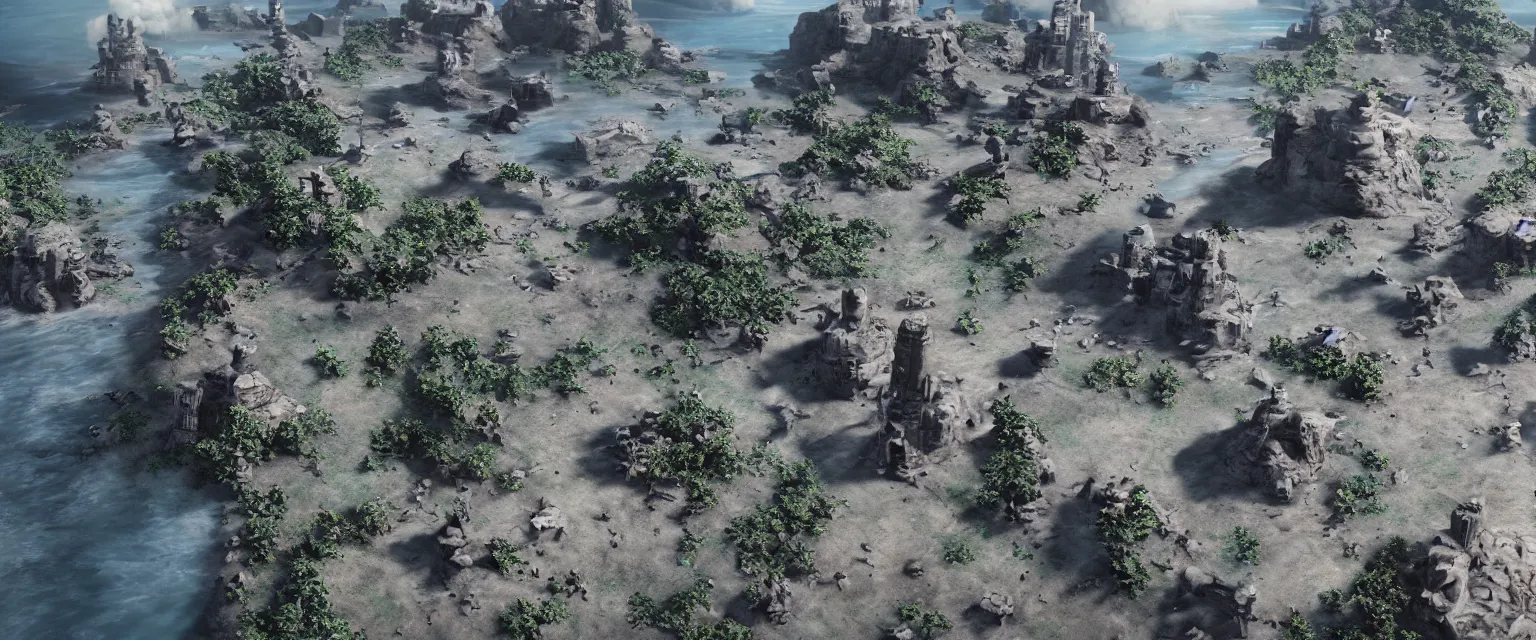 Prompt: Rogue One landscape, photorealistic, detailed, 4k