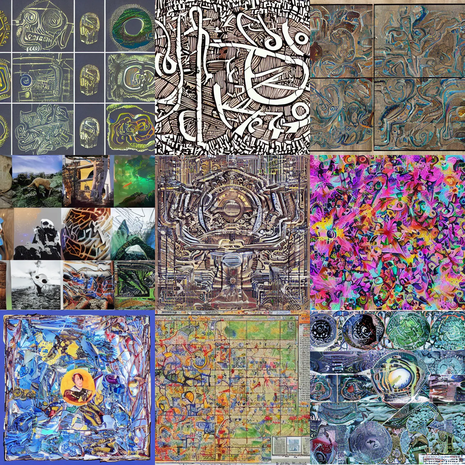 Prompt: ' id be curious if image generators like this had an easier time making coherent thoughts in a logographical language'ai generated art generated by a vision model