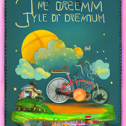 Prompt: a dream machine, in the style of a childrens book illustration