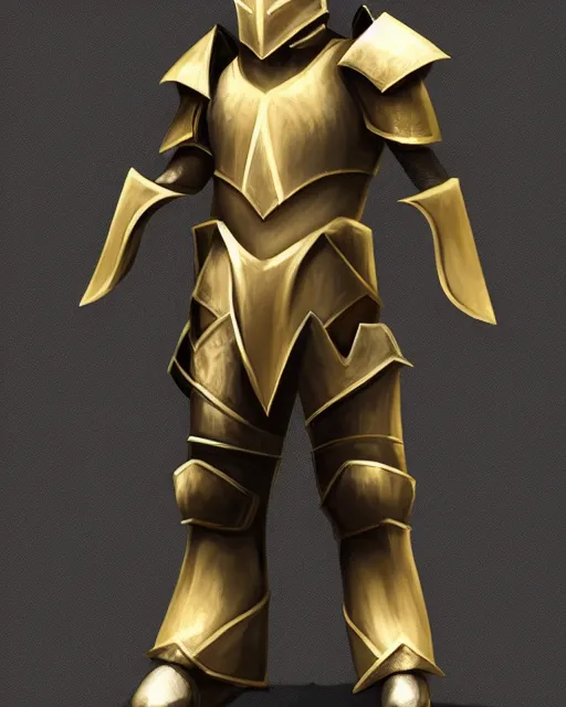 Prompt: fantasy knight armor, concept art, trending on artstation, clean shiny silver with gold trim, symmetrical, flat shading, extremely smooth, orthographic front view, professional awesome, incredible, creative, the best