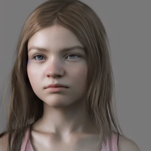 Prompt: portrait of girl, unreal engine, raytraced