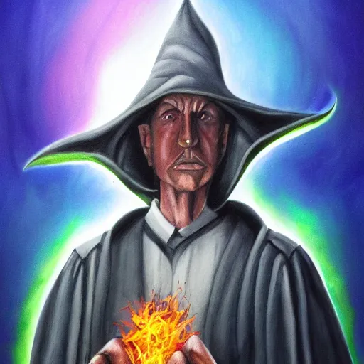 Image similar to powerful wizard by simon kenedy